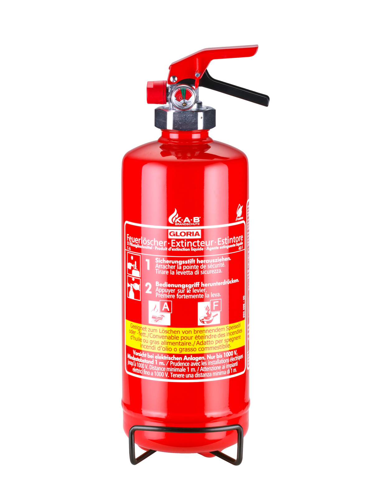 1922KA Fettbrandfeuerlöscher GLORIA, Inhalt 2 lt.